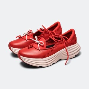 Hoka Bondi Mary Jane - Cerise/Rose Tea